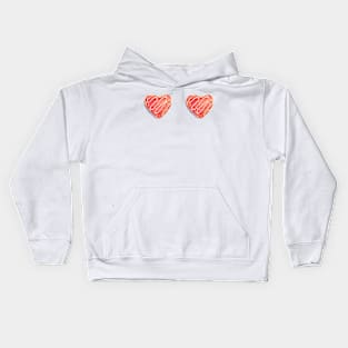 Heart Donuts Kids Hoodie